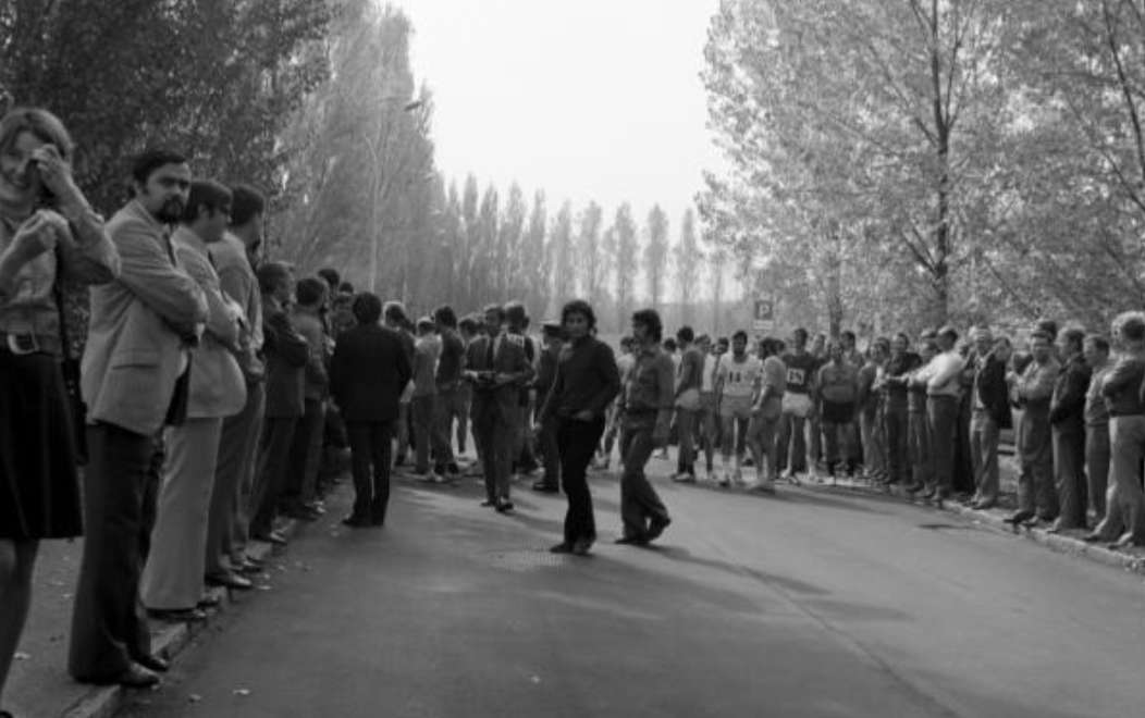 First CERN relay race